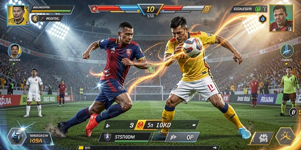 Tangkapan layar menunjukkan grafis menakjubkan dari game 797K.