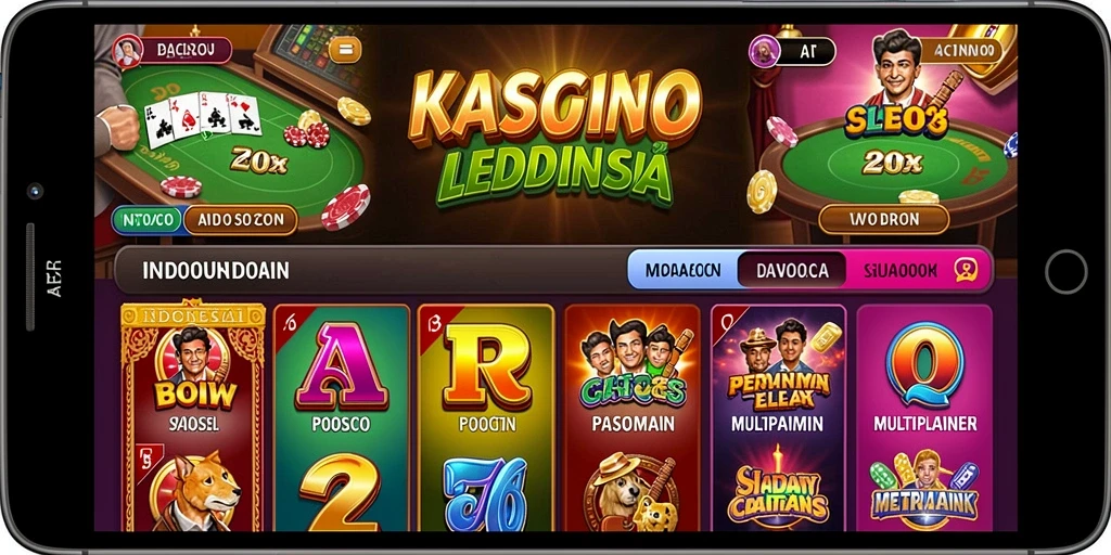 Screenshot menunjukkan antarmuka utama game yang menarik.