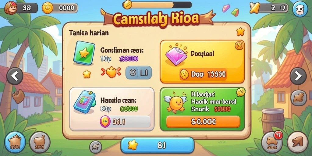 Tampilan utama BUJANGTOTO yang menarik.