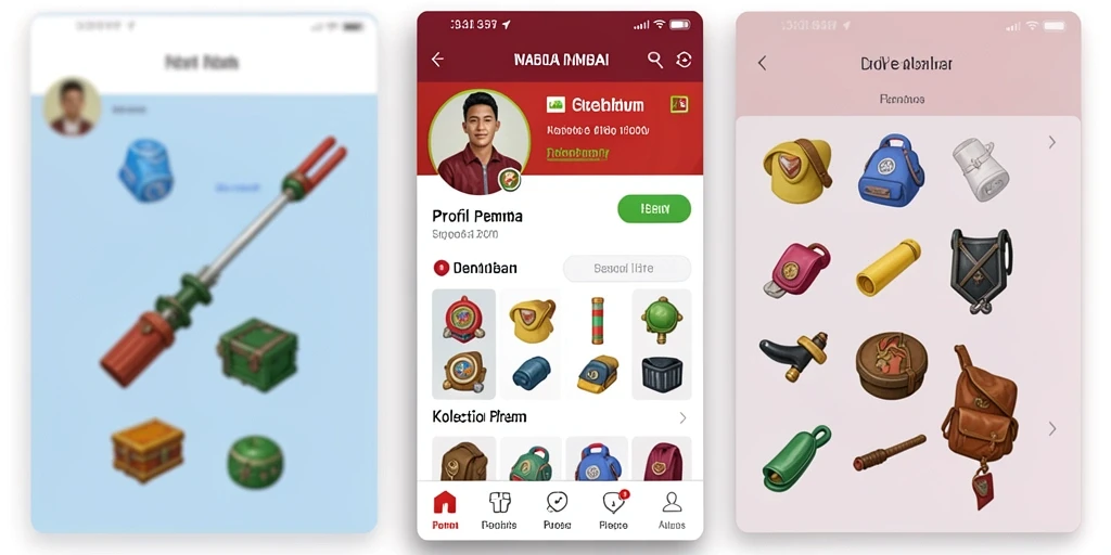 Tampilan antarmuka yang user-friendly.