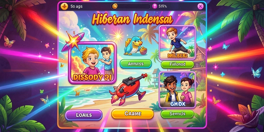 Tampilan utama aplikasi IDRKING yang menarik.