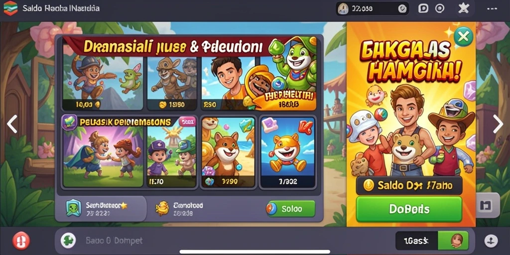 Tampilan awal aplikasi PRADA4D yang menarik.