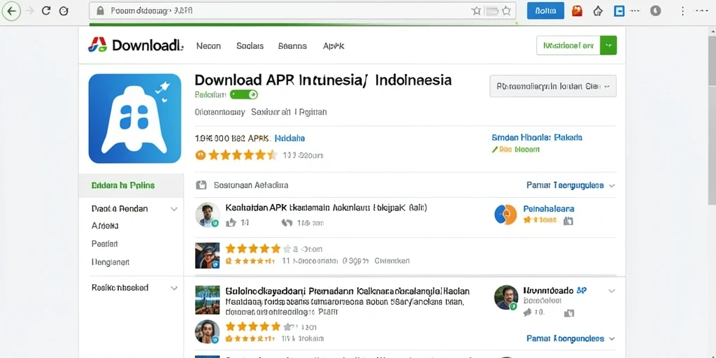 Menampilkan aksi seru karakter dalam game.