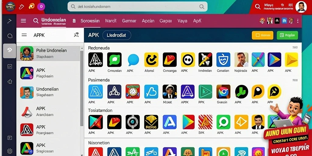 Tampilan utama aplikasi SEKOLAHTOTO yang user-friendly.