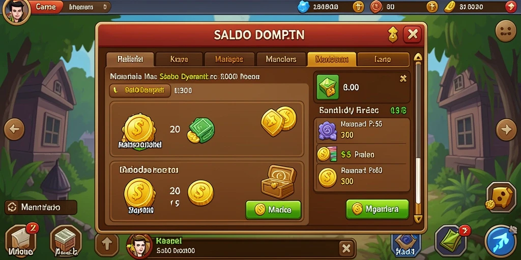 Screenshot 1: Menampilkan karakter utama dalam pertempuran.