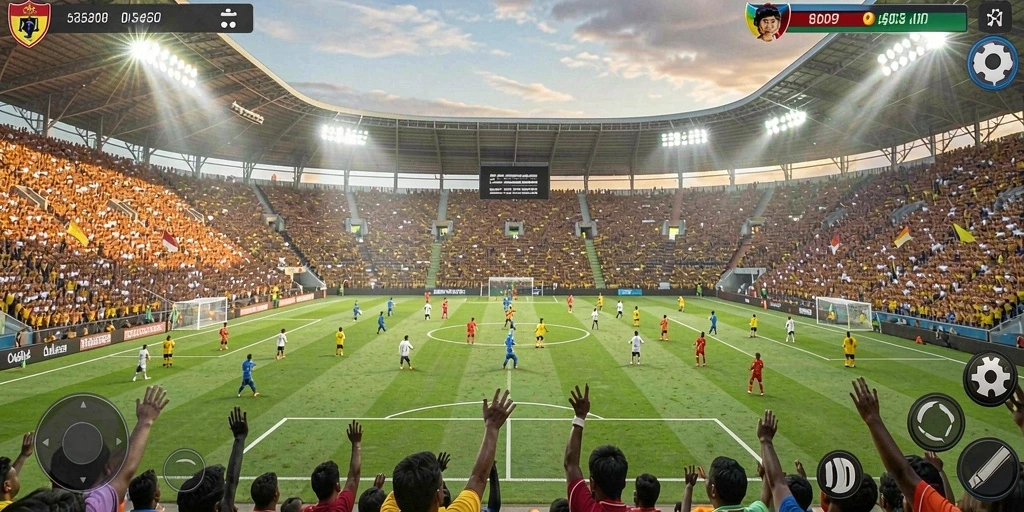 Tampilan utama WINSTAR4D yang menarik dan user-friendly.